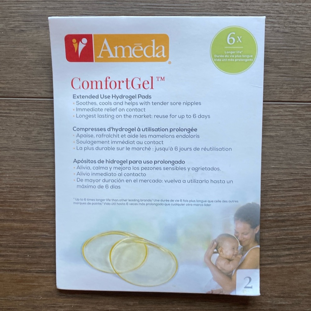 NIB Ameda Comfort Gel Pads (QTY 2)